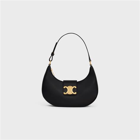 shoulder bag celine triomphe|Celine medium ava triomphe bag.